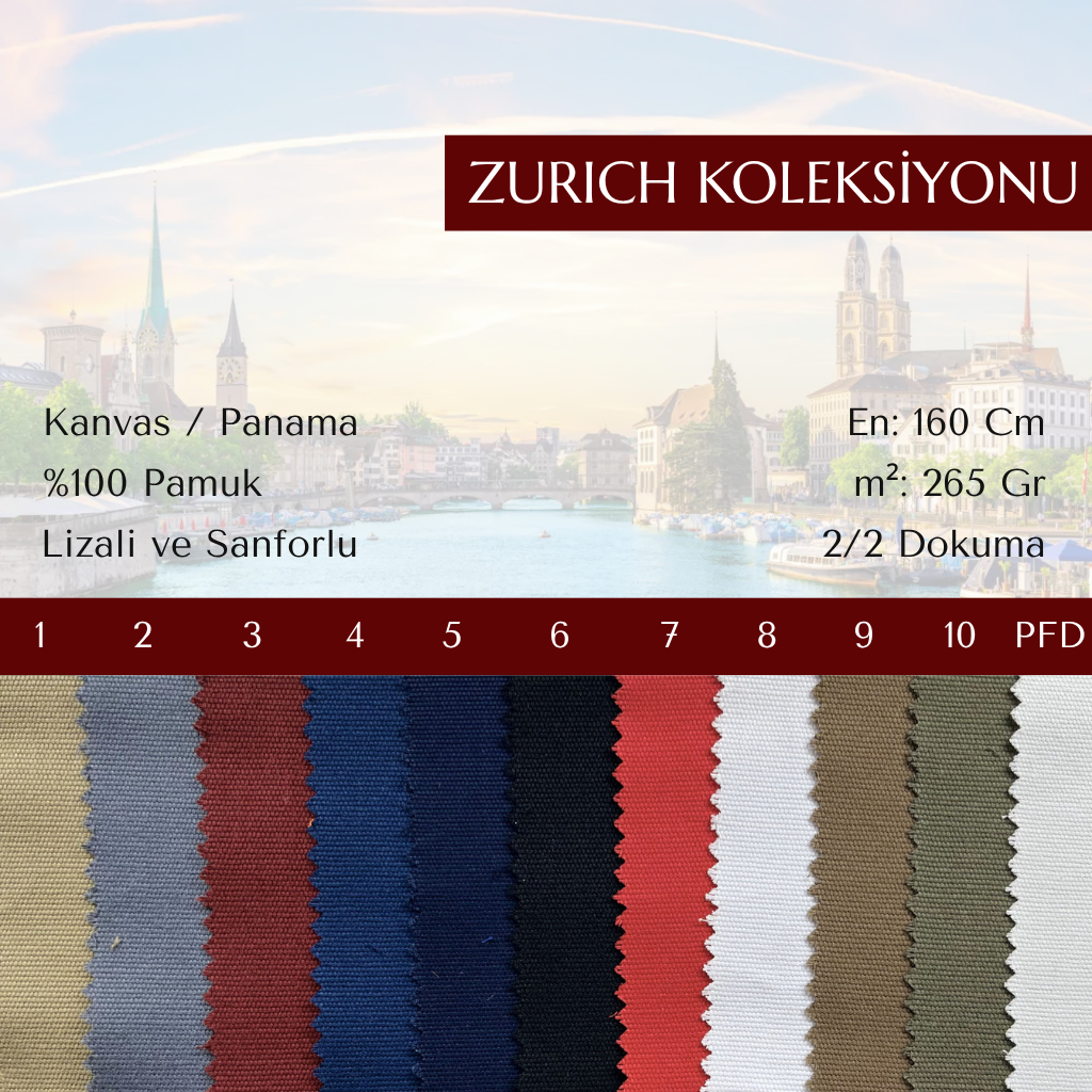 Zurich Premium Kanvas — 265 gr
